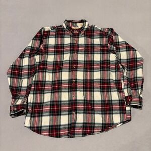RedHead Flannel Shirt Mens XL Plaid Casual Outdoor Lumberjack Spring Heritage